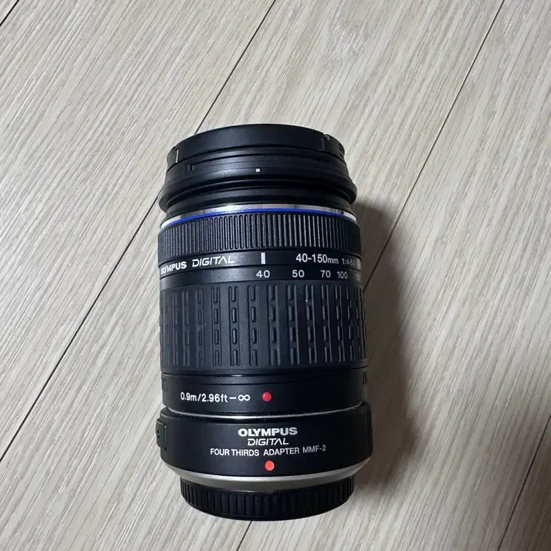올림푸스 40-150mm 망원렌즈, 마이크로포서드 어댑터 MMF-2