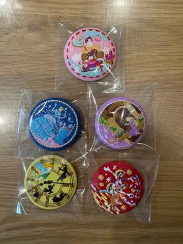 디즈니 자수 캔뱃지 묶음 판매