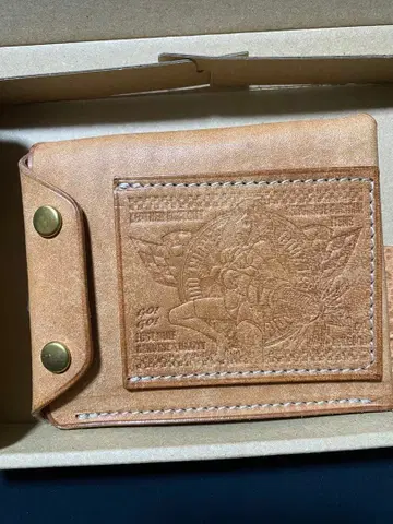 미사용 고스케야 가죽 라이더스 미니 지갑 스파크 걸 푸에블로 사비아