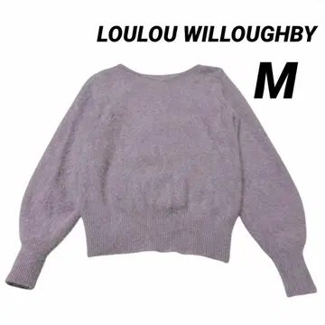 LOULOU WILLOUGHBY 캐시미어 혼방 니트 스웨터 M