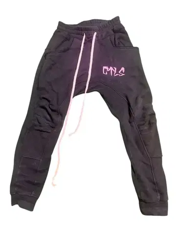 cvtvlist mememori 별주 핑크 자수 ctls 유저얼 팬츠