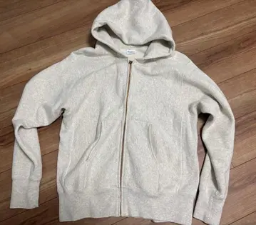 챔피온 리버스 위브 오트밀 지퍼 JIP 두꺼운 파랑 택