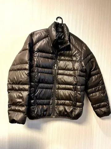 [ 새상품급 ] NAVY PRODUCE dark brown 다운 자켓