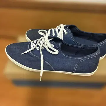 Keds 네이비 데님 스니커즈