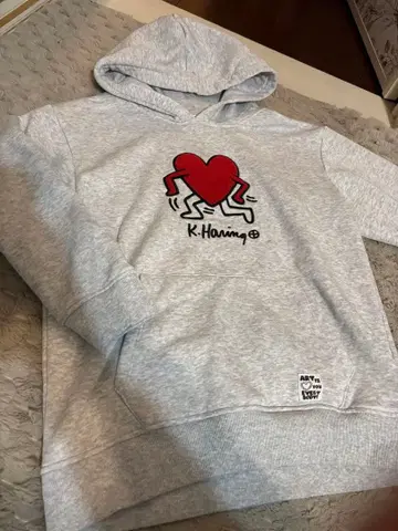 키이스 해린 셋업 후드티 맨투맨