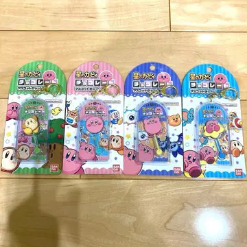 새상품 별의 커비 초콜릿 마스코트 참 4종 키링 반다이