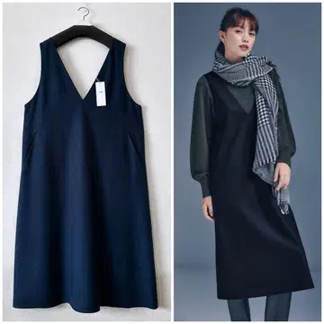 빅 사이즈 46*23구 고급 울 압축 저지 원피스*자유구 ICB 쿠미쿄쿠