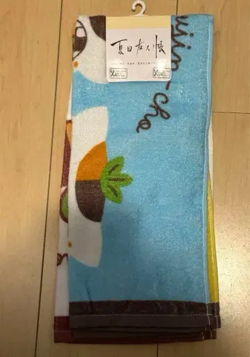 냥코 선생님 페이스 타월 나츠메 우인장 돈키 아피타 한정판