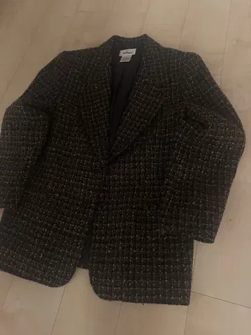 vintage 80s 트위드 자켓 usa 제조