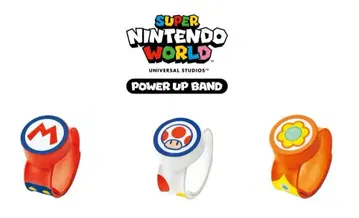 USJ 유니버셜 슈퍼 닌텐도 월드 파워업 밴드 3개 세트