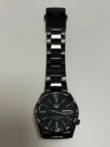 SEIKO 블랙 손목시계