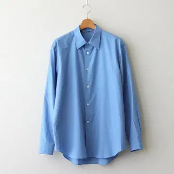 Auralee 25SS WASHED FINX TWILL SHIRT 3