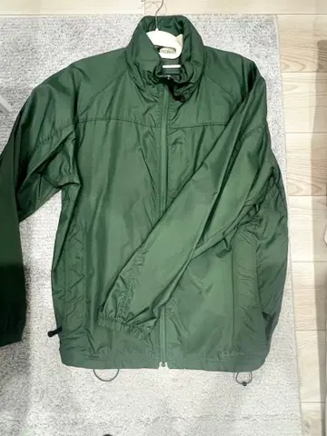 L.L.Bean 그린 나일론 자켓