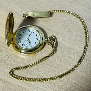 [ 작동품 ] SEIKO 세이코 회중시계 증내각총리대신 새 배터리