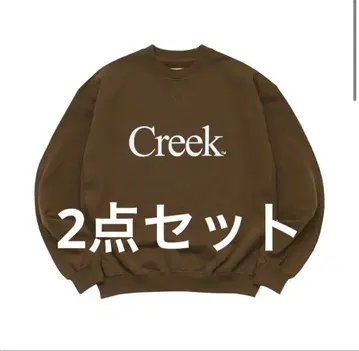creek 맨투맨 세트