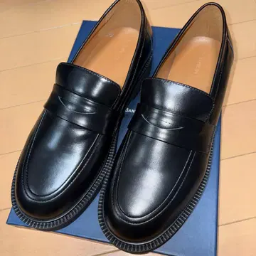 Au BANNISTER 블랙 로퍼 39