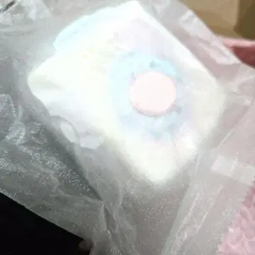 말랑말랑 생크림 느낌 반짝반짝 봉투 L 딸기 컬러풀 빵 타바스 스퀴즈