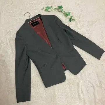 UNITED ARROWS 노카라 자켓 오피스 캐주얼 새상품급