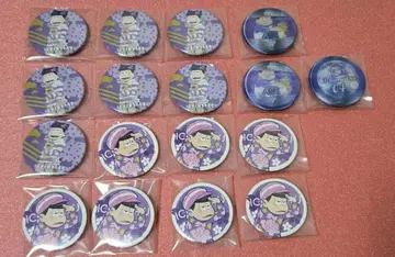 오소마츠 6쌍둥이 이치마츠 사쿠라 마츠노이치 AGF 미러볼 캔뱃지