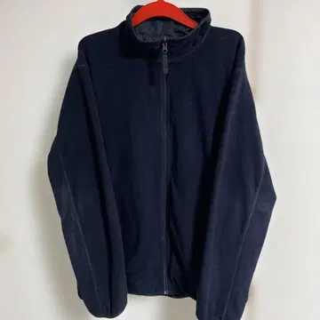 유니클로! 네이비 플리스 풀 집업 자켓 리버서블 XL 사이즈