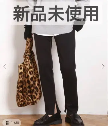 AP STUDIO Warm Zip Leggings Pants 36