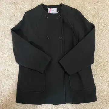 SLOBE IENA 노카라 울 코트