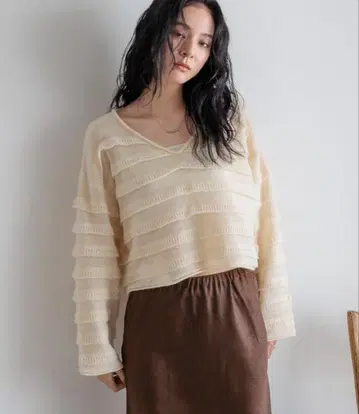 시어 프릴 숏 풀오버