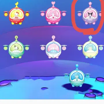 산리오 캐릭터즈 캡슐 토이 우주선