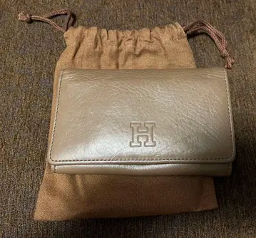 HIROFU [센프레] 이단 접이식 지갑 천연 가죽 지갑