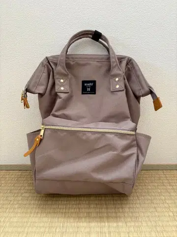 베이지 아네로 (anello) 백팩