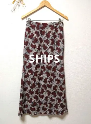 SHIPS 쉽스 롱 스커트 패턴 올 패턴 멋쟁이