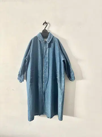 [ 새상품급 ] 타카야마 미야코 oblekt 데님 스텐카라 코트