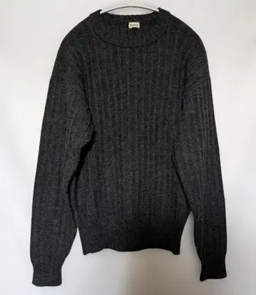 renoma PARIS 알파카 니트 차콜 그레이 46 구제 의류