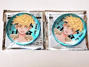 도쿄 리벤저스 마이키마트 마츠노 치후유 매트 메탈릭 캔뱃지