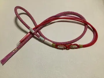 후리소데용 순수 실크 허리띠