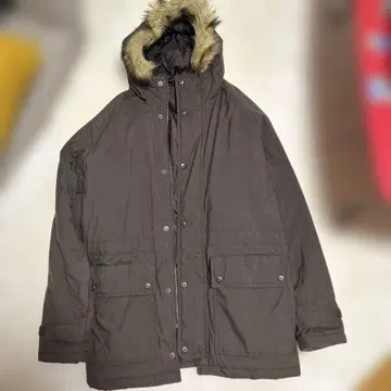 퍼 자켓 브라운 퍼 탈부착 가능