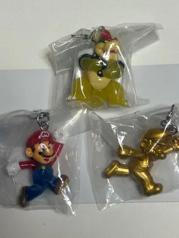 마리오 골드 마리오 쿠파 3체 세트