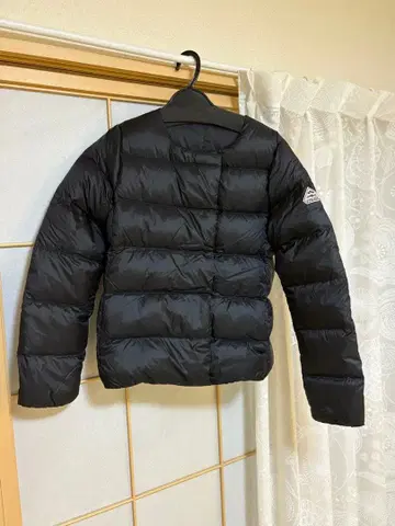 새상품급 PYRENEX CANNES 블랙 다운 자켓 JP 40