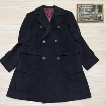 [ 컨디션 최상 ] 퓨어 캐시미어 코트 캐시미어 100 A라인