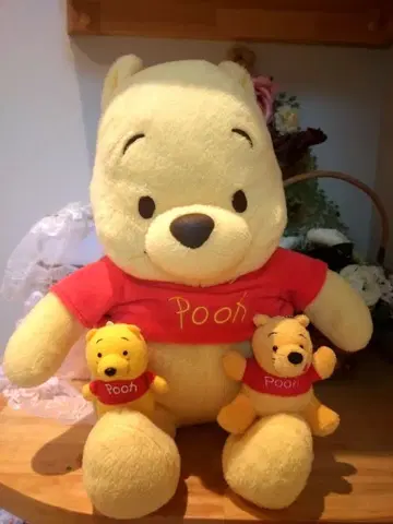 곰돌이 푸 봉제 인형 묶음 판매