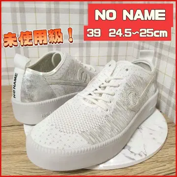 미사용급 노네임 NO NAME 스니커즈 [ 25cm ] 통굽 메쉬 화이트
