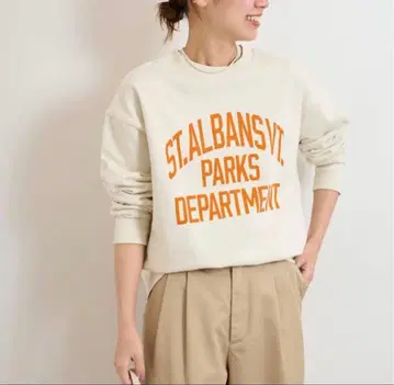 [ 택 포함 ] 저널 스탠다드 ST.ALBANS 로고 맨투맨