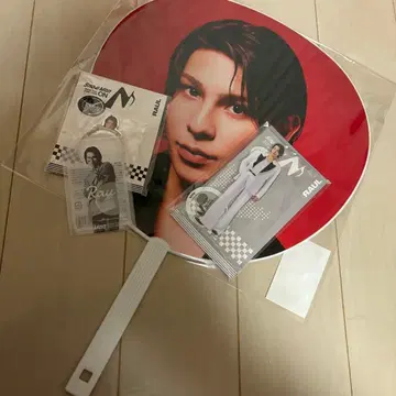 Snow Man ON 2025 클리어 스티커 부채 아크릴 스탠드 라울