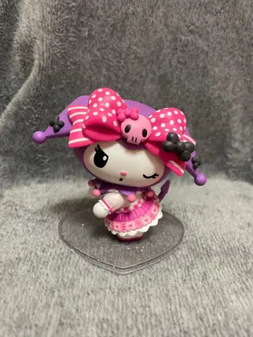 쿠로미 피규어 핑크 보라색