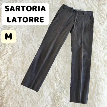 새상품급 M 이탈리아제 사르토리아 라토레 슬랙스 울 가을/겨울
