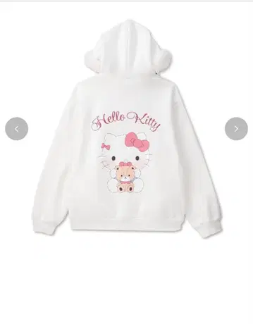 헬로키티 퍼 후드티 시마무라 해피백 산리오 콜라보