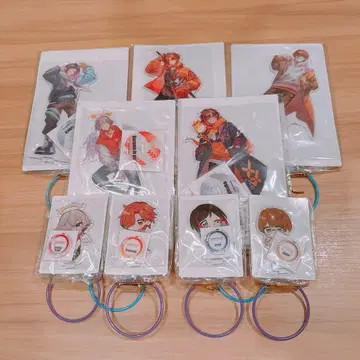 Crazy Raccoon SD 빅 아크릴 스탠드 9개 세트