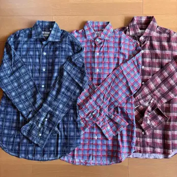 Emme te. Enne 3개 세트 프린트 셔츠 엔메 테 엔네