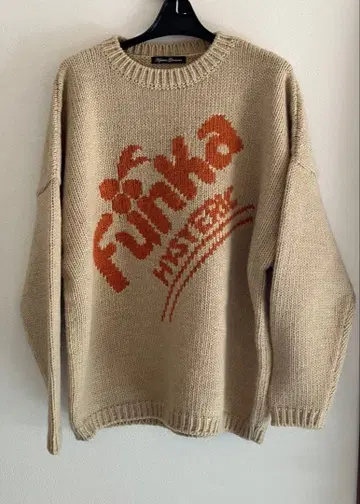 미사용! HYSTERIC GLAMOUR FUNKA 뜨개질 풀오버