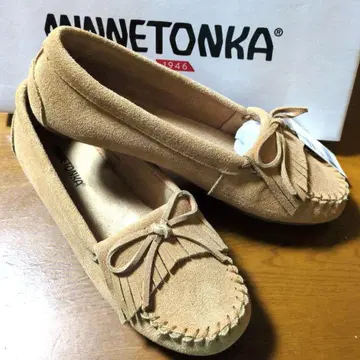 미네통카 킬티 스웨이드 모카 24cm